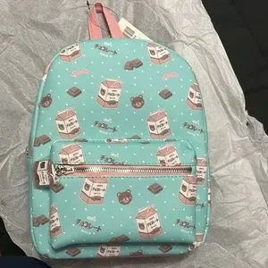 Bags | Teddy Bear Chocolate Milk Mini Backpack 8 X 3 12 X 11  display picture 1